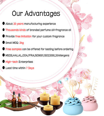 Fragrance Oil for Candle Flavor and Fragrance Wholesale Bulk Perfume Essential Oil Brand Perfume Fragrance Wholesale Perfume Oil